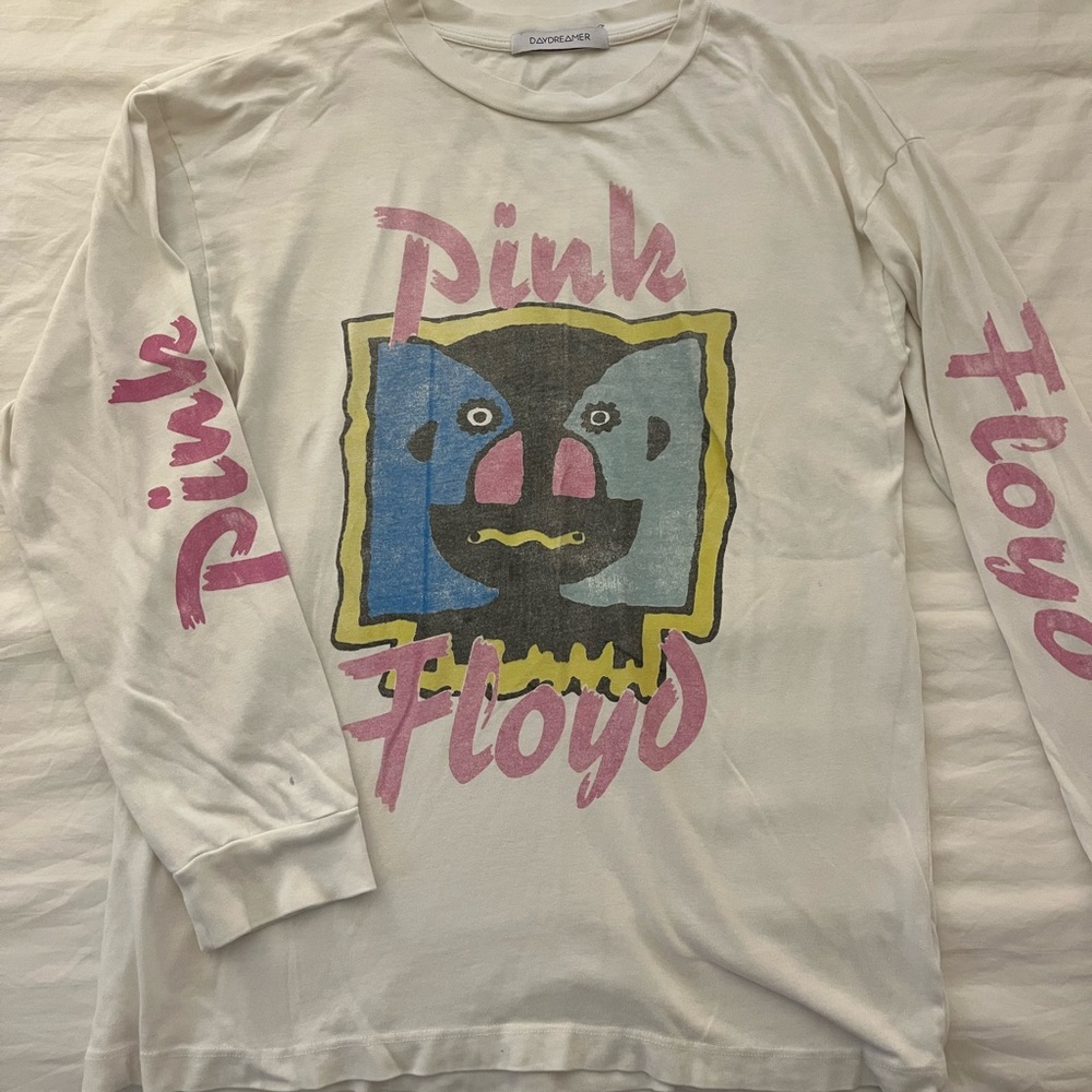 Daydreamer Pink Floyd Graphic Tee, Long Sleeved, Size S
